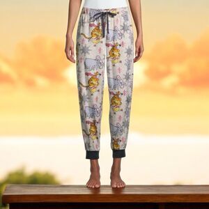 Disney Winnie the Pooh Tigger Women's Cuffed Sleep Pajama Pants 2020 Small New
